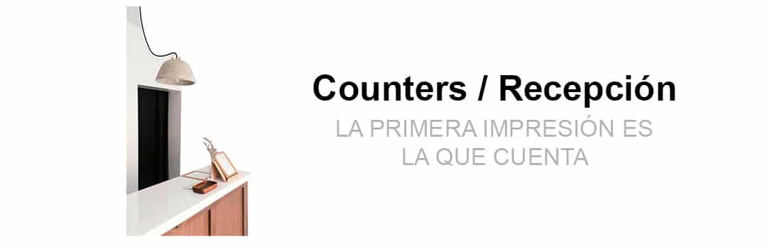 counters y recepciones