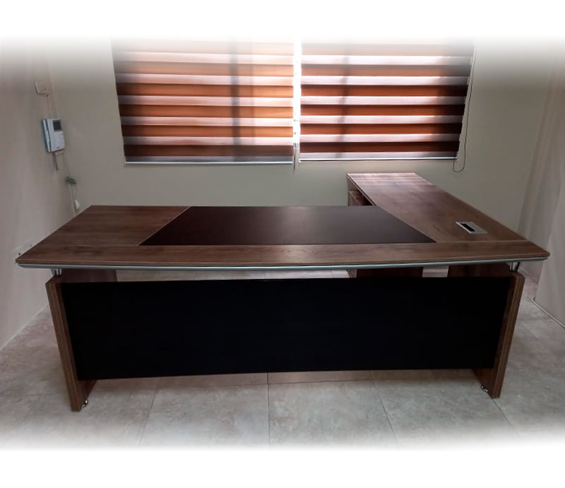 ESCRITORIO PRESIDENTE RECTANGULAR 200x160x80
