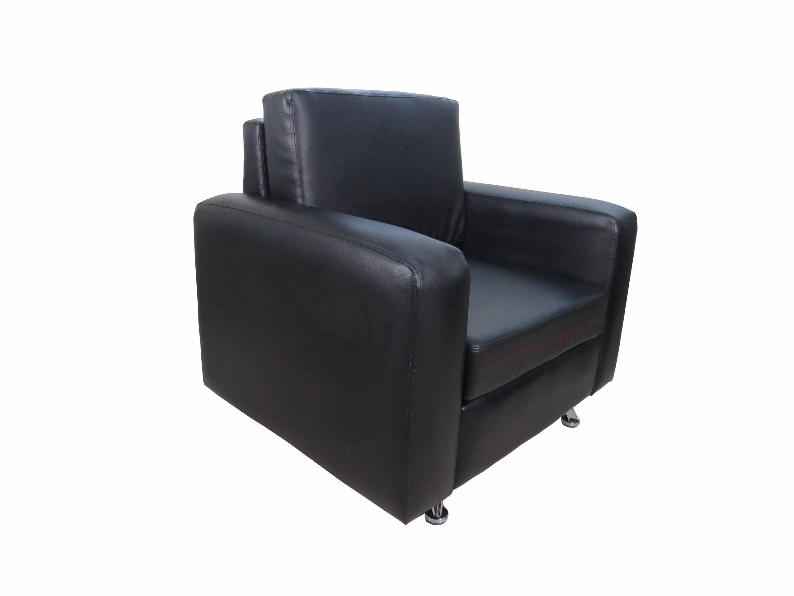 Sofa en cuerina acolchado