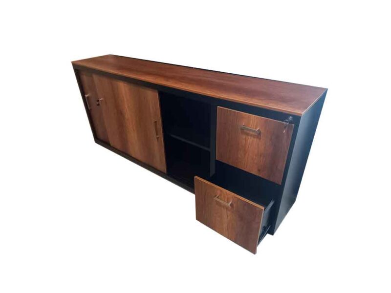 CREDENZA 2 PUERTAS CORREDIZA CON CAJONERA